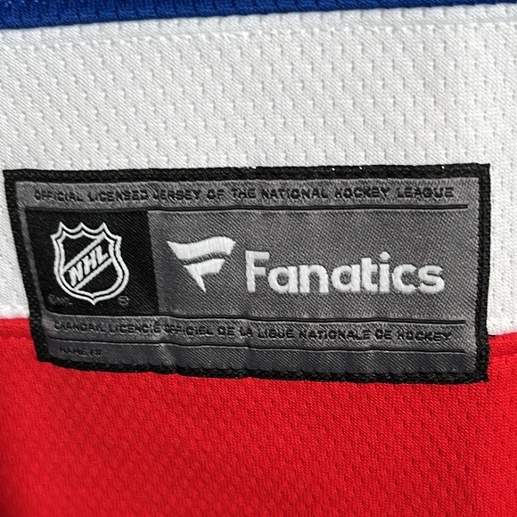 Washington Capitals Fanatics Womens Retro Breakaway Jersey Red Sz Small - Picture 6 of 9